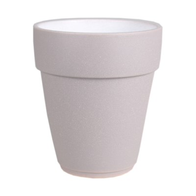 Osłonka ceramiczna Storczyk ST 9061 13 cm jasny grafit struktura
