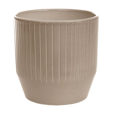 Osłonka ceramiczna 79 15 cm beżowy lazur
