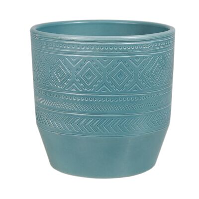 Osłonka ceramiczna 82 17 cm ocean lazur