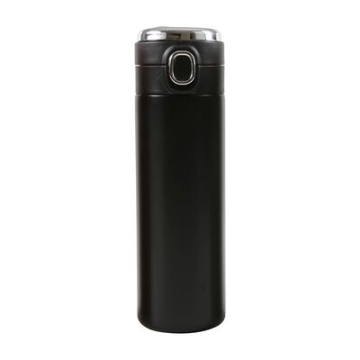 Kubek termiczny 420 ml z wyświetlaczem LED czarny
