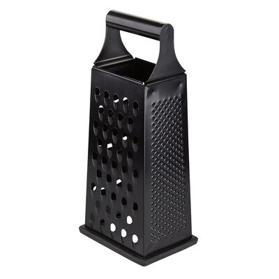Tarka metalowa prostokątna 4-funkcyjna 24,5 x 10,5 x 7,5 cm czarna altomdesign