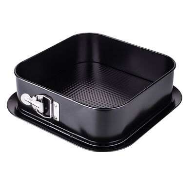 Tortownica kwadratowa 28,6 x 28,6 x 8,1 cm non-stick (990-47) czarna