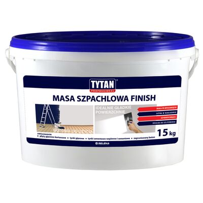 Gotowa masa szpachlowa FINISH akrylowa 15 kg TYTAN PROFESSIONAL