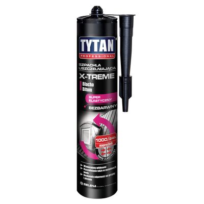 Szpachla uszczelniająca X-TREME bezbarwna 300 ml TYTAN PROFESSIONAL