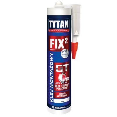 Klej montażowy 290 ml biały TYTAN PROFESSIONAL