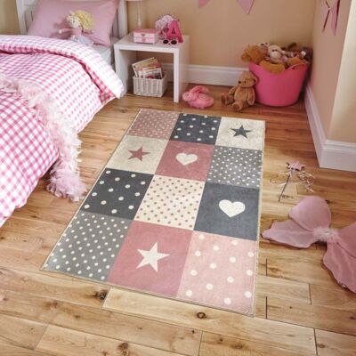 Dywan dziecięcy wielokolorowy 120 x 180 cm 2-1917