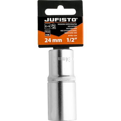Nasadka 1/2" długa l - 78 mm, 24 mm Jufisto