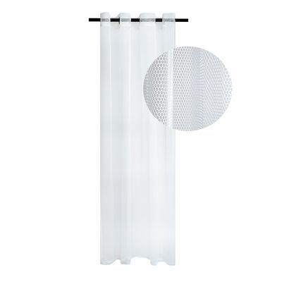 Firana Siatka Elie 150 x 265 cm biała przelotki
