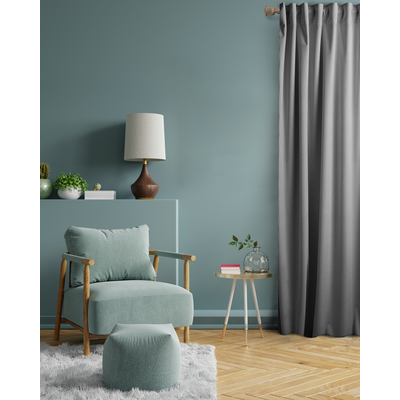 Zasłona Casual Chic 140 x 270 cm szary