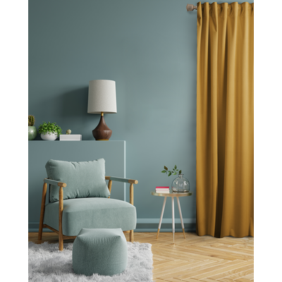 Zasłona Casual Chic 140 x 270 cm musztardowy