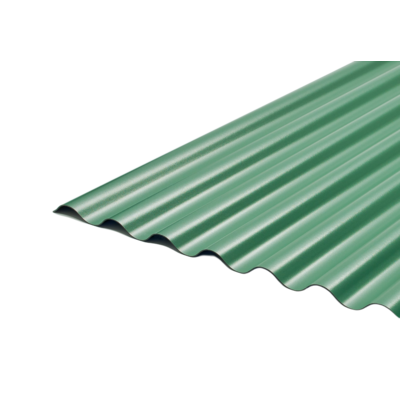 Płyta PVC WBS 76/18 WAVE 900 x 2000 x 1,1 mm zielona