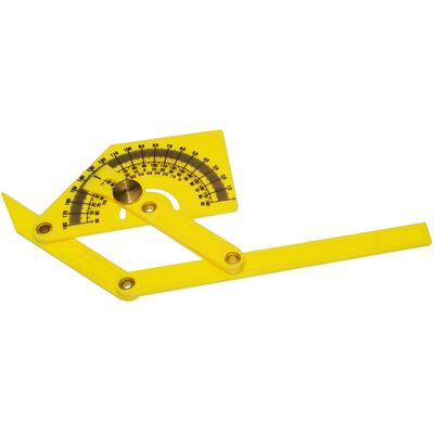 Kątownik z kątomierzem 180 stopni 90 x 150 mm Condor