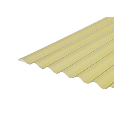 Płyta PVC dymna FALA 76/18 900 x 2500 x 0,8 mm