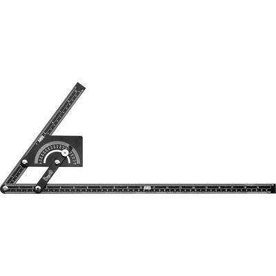 Kątownik z kątomierzem 180 stopni 230 x 500 mm Condor