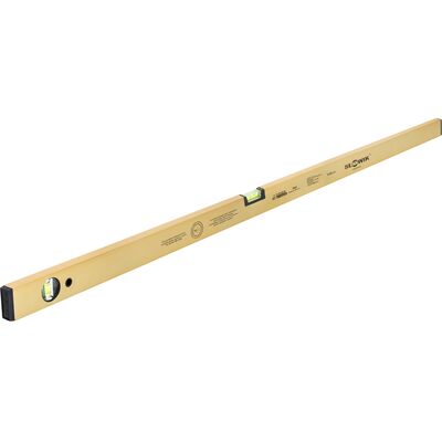 Poziomica anodowana złota 120 cm