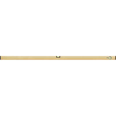 Poziomica anodowana złota 150 cm