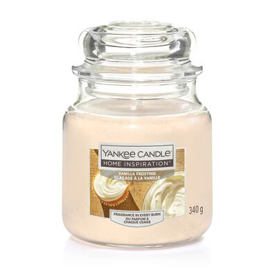 Świeca Yankee Candle Home Inspiration słoik średni Vanilla Frosting
