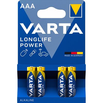 Bateria Longlife Power AAA 4 szt. VARTA