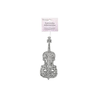 Zawieszka wiolonczela 12 cm złota
