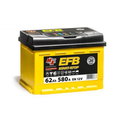 Akumulator MA PROFESSIONAL EFB START-STOP  62 Ah / 580 A / L2