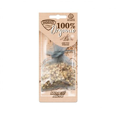 Woreczek zapachowy Insenti Organic Arctic Fresh 18g MOJE AUTO