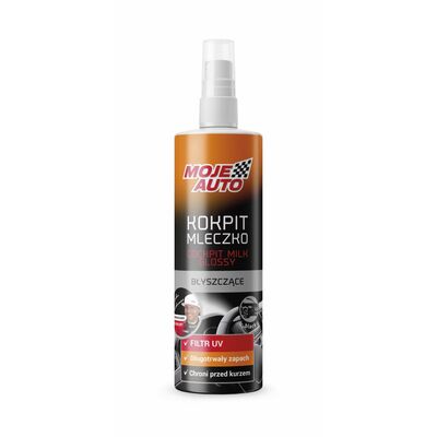 Mleczko do kokpitu Błysk Black 300 ml MOJE AUTO