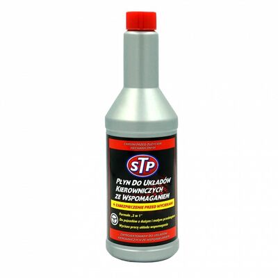 Płyn do układu kierowniczego ze wspomaganiem + uszczelniacz 350 ml STP