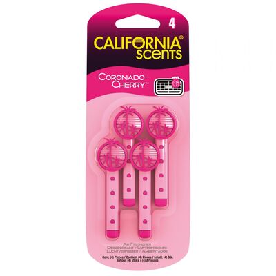 Patyczki Vent Sticks do nawiewu w samochodzie 4 szt. Coronado Cherry CALIFORNIA SCENTS
