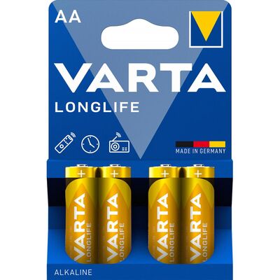 Baterie Longlife AA LR6 Blister 4 szt. VARTA