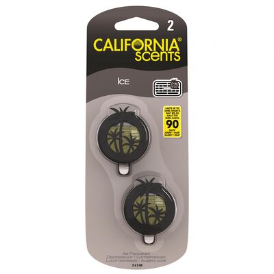 Mini Membrana do nawiewu w samochodzie ICE 3 ml CALIFORNIA SCENTS