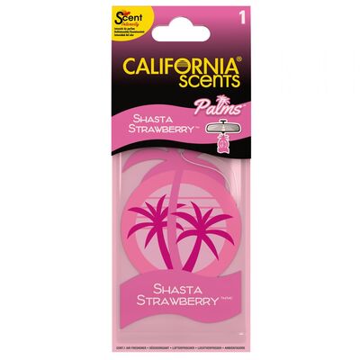 Zawieszka zapachowa palma Shasta Strawberry CALIFORNIA SCENTS
