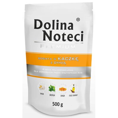Karma mokra dla psa BOGATA W KACZKĘ 500 g Dolina Noteci