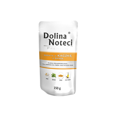 Karma mokra dla psa BOGATA W KACZKĘ 150 g Dolina Noteci