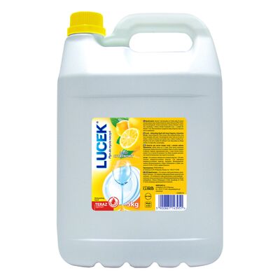 Płyn do mycia naczyń cytrynowy 5 kg Lucek