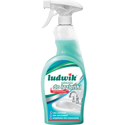 Mleczko do czyszczenia łazienki spray 750 ml Ludwik