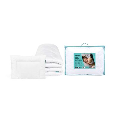 Komplet Bullerbyn Microfiber kołdra 100 x 135 cm + poduszka 40 x 60 cm