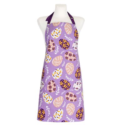 Fartuch kuchenny Festive Eggs 60 x 75 cm fiolet