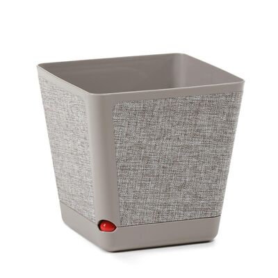 Donica KORA 24 x 24 cm textil - b/taupe + t/k22