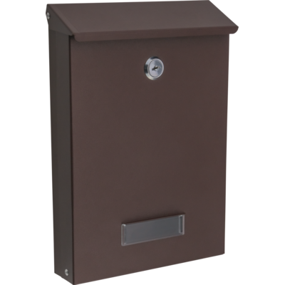 Skrzynka na listy SIENA C5 brąz mat