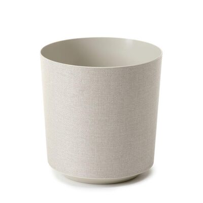 Donica GAMA 19 cm textil - b/bawełniany + t/k70