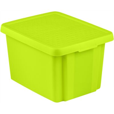 Pojemnik z przykrywką Essentials zielony 26 l
