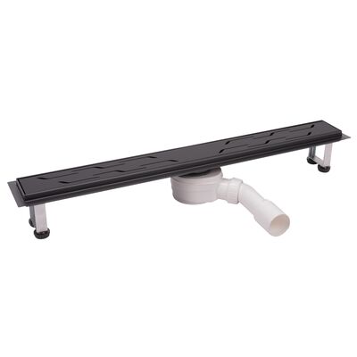 Odpływ liniowy 80 cm, czarny