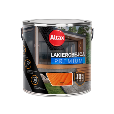 Lakierobejca PREMIUM 10 lat 2,5 l Mahoń Altax