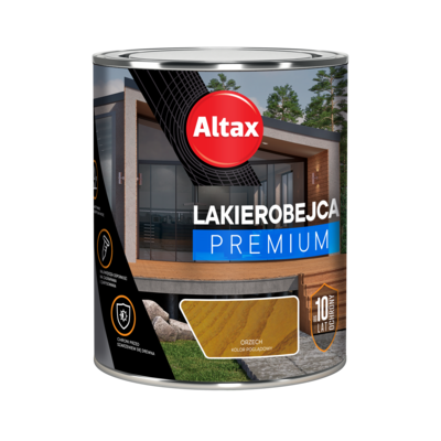 Lakierobejca PREMIUM 10 lat 0,75 l Orzech Altax