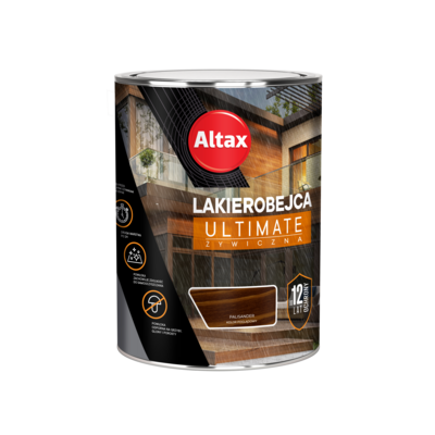 Lakierobejca ULTIMATE 12 lat 5 l Palisander Altax