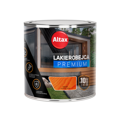 Lakierobejca PREMIUM 10 lat 0,25 l Mahoń Altax