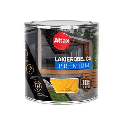 Lakierobejca PREMIUM 10 lat 0,25 l Sosna Altax