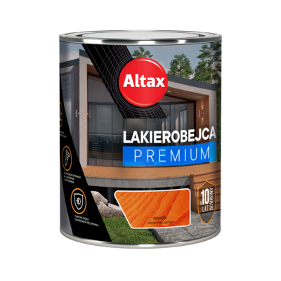 Lakierobejca PREMIUM 10 lat 0,75 l Mahoń Altax