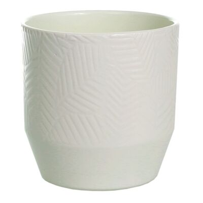 Osłonka ceramiczna 13 cm kremowy