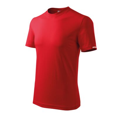 Koszulka męska t-shirt DEDRA BH5TC-M M, czerwona, 100%